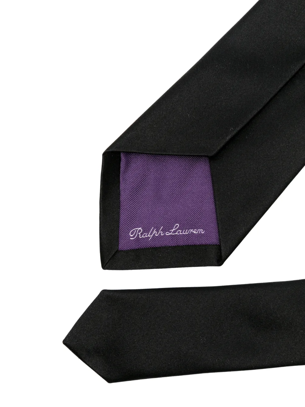  Ralph Lauren Collection Corbata De Seda - Negro 