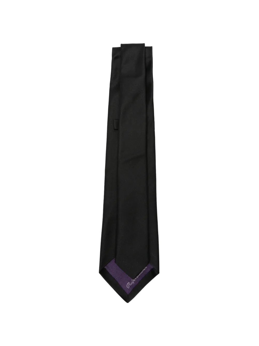  Ralph Lauren Collection Corbata De Seda - Negro 