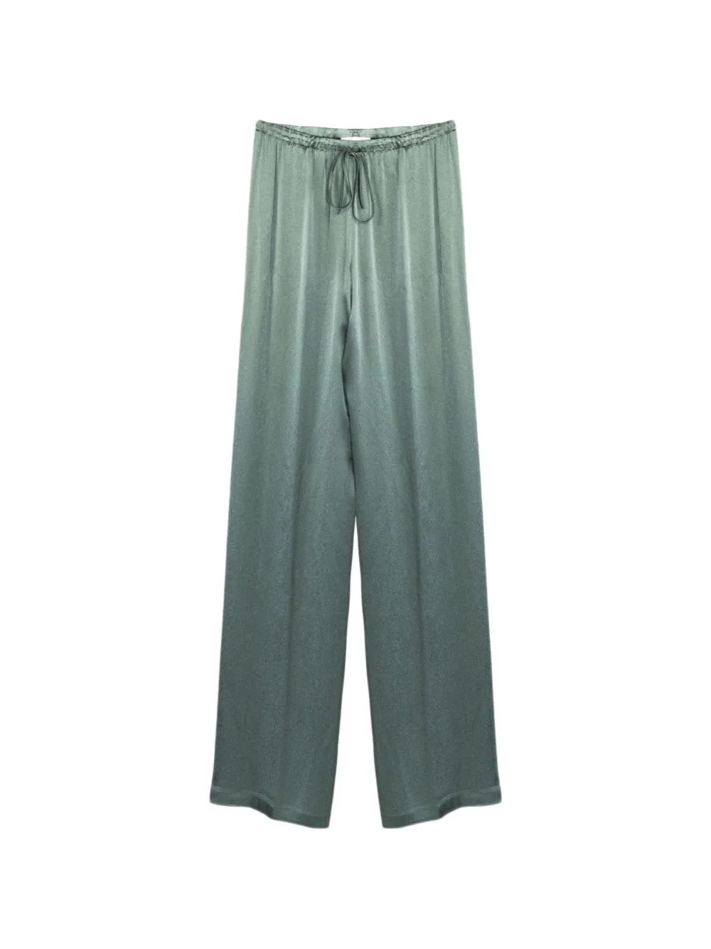 Semicouture elasticated drawstring trousers - Verde