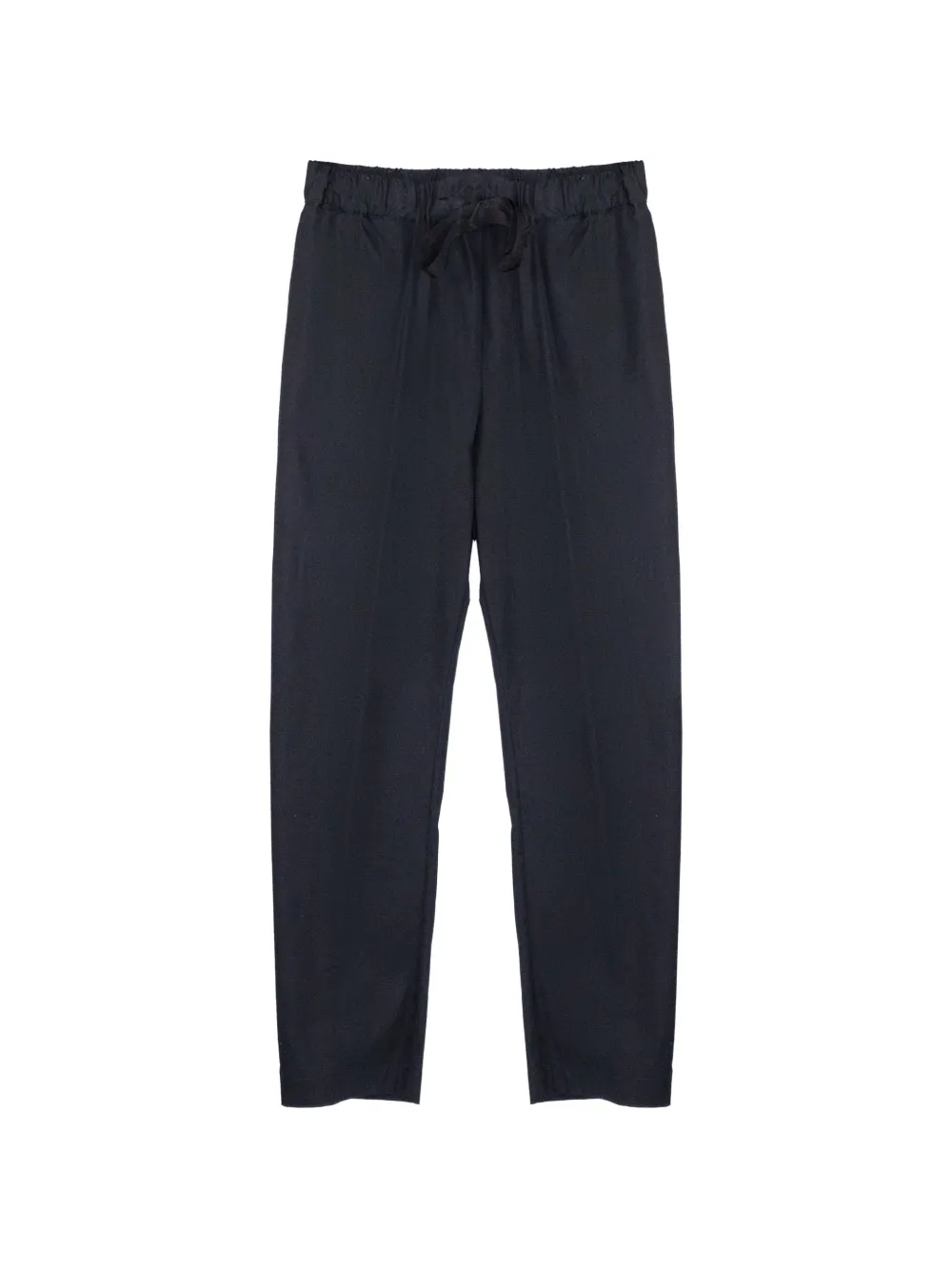 Semicouture drawstring elasticated trousers - Blu