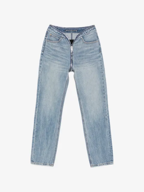 Alexander Wang Calça jeans com zíper