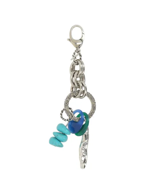 Namacheko Adige stone-pendant keyring