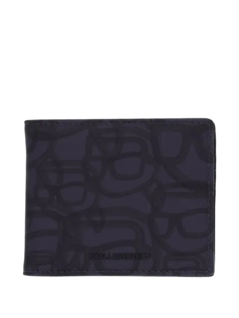 Karl Lagerfeld logo bi-fold wallet