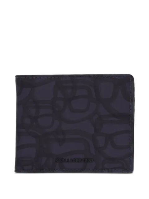 Karl Lagerfeld logo bi-fold wallet