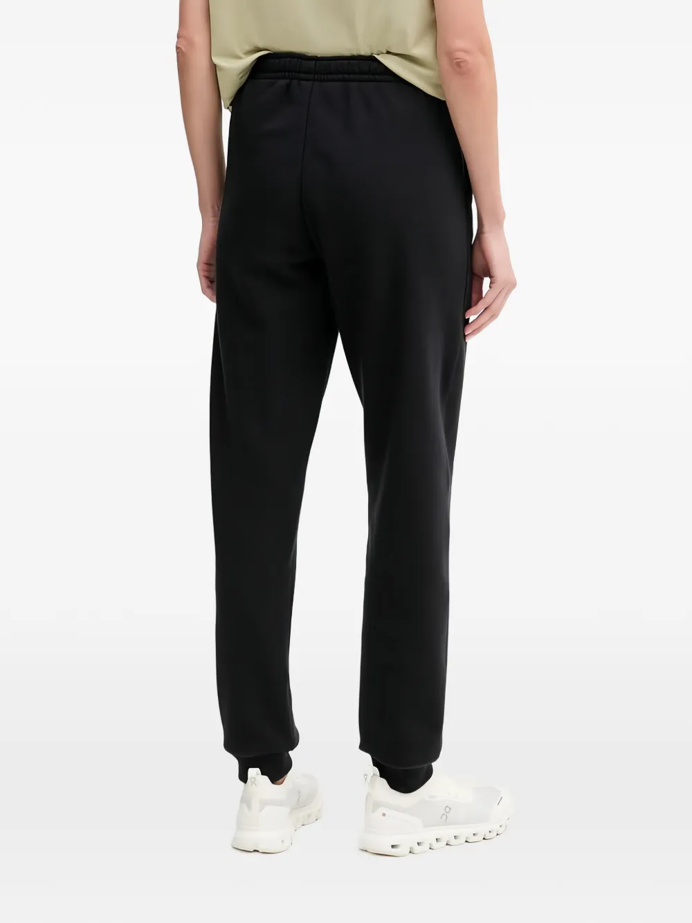 ASICS Broek met logo Zwart