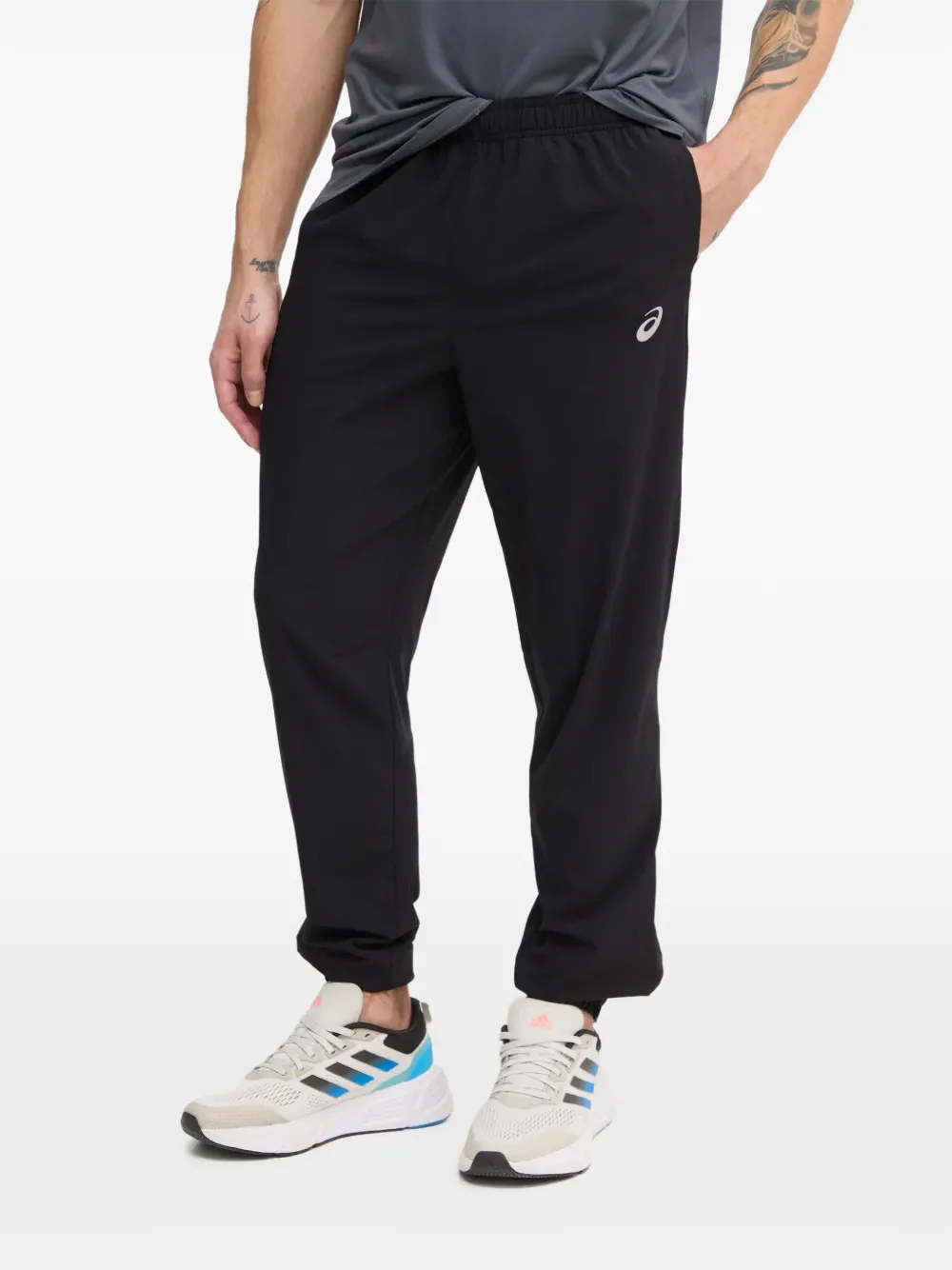 ASICS pantalon de jogging Core à taille élastique - Noir ASICS pantalon de jogging Core à taille élastique - Noir