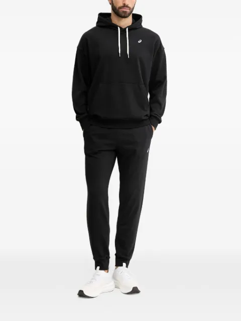 ASICS logo-print drawstring hoodie