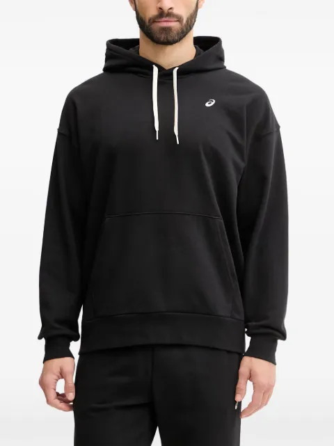 ASICS logo-print drawstring hoodie