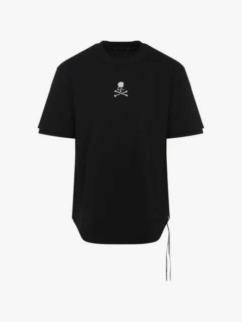 Mastermind Japan skull graphic layered T-shirt