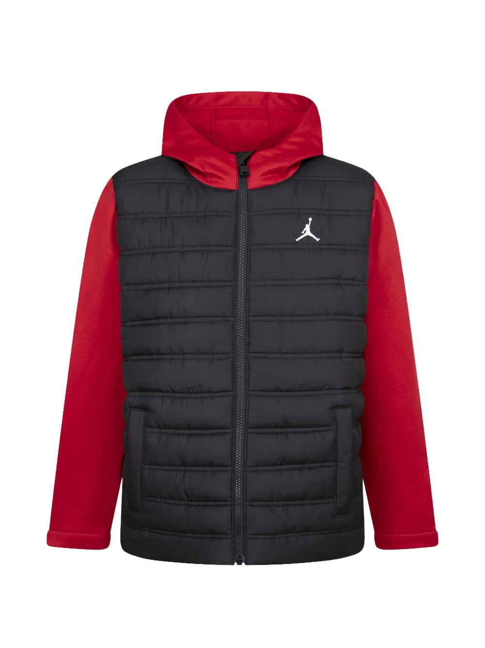 Jordan Kids Hybrid hooded jacket - Red