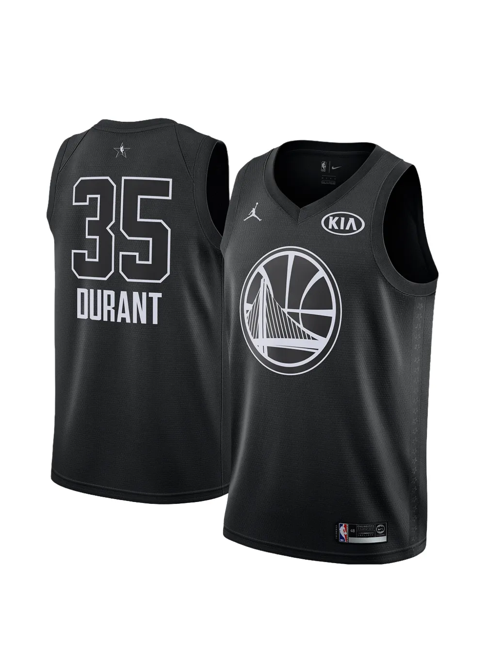 Jordan Kids Warriors tanktop Zwart