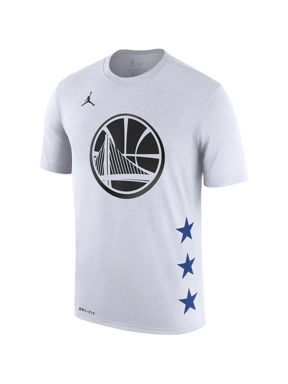 Jordan NBA GSW 2019 NBA All-Star T-shirt - Grau