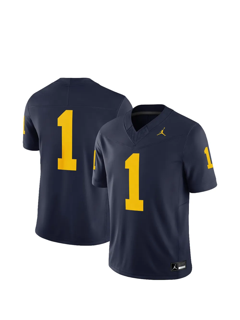 Jordan 미시간 울버린스 #1 티셔츠 | 티셔츠 | Image 2