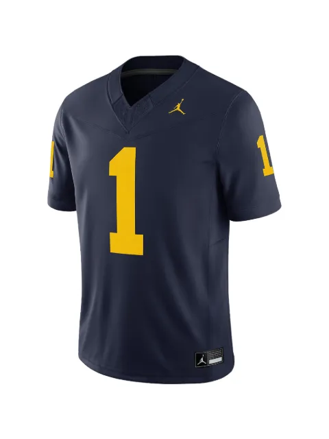 Jordan Michigan Wolverines #1 T-shirt