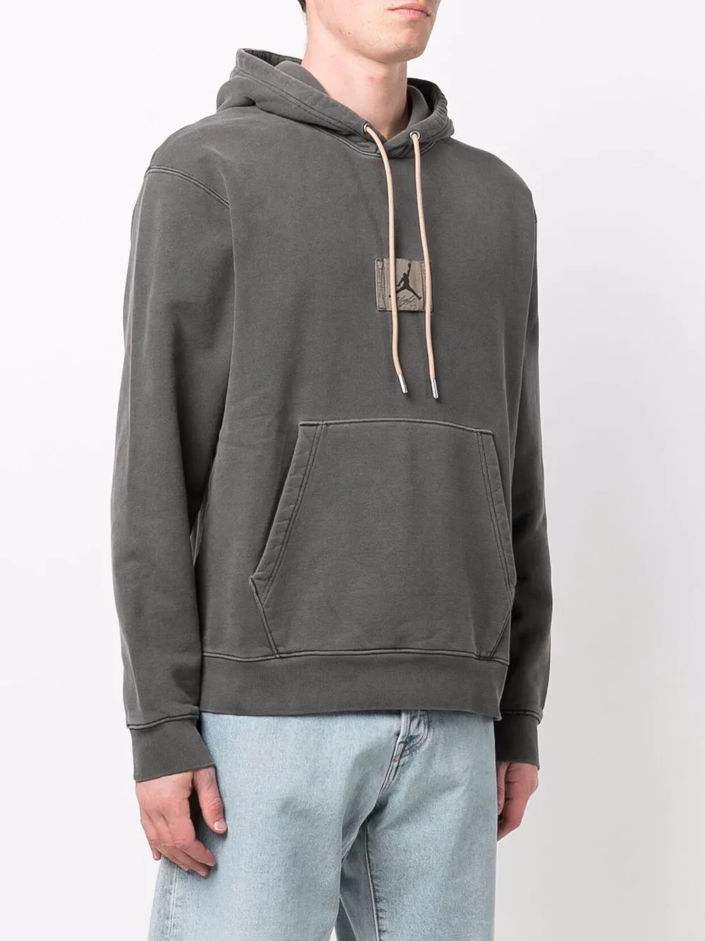 Jordan Hoodie met logopatch Zwart