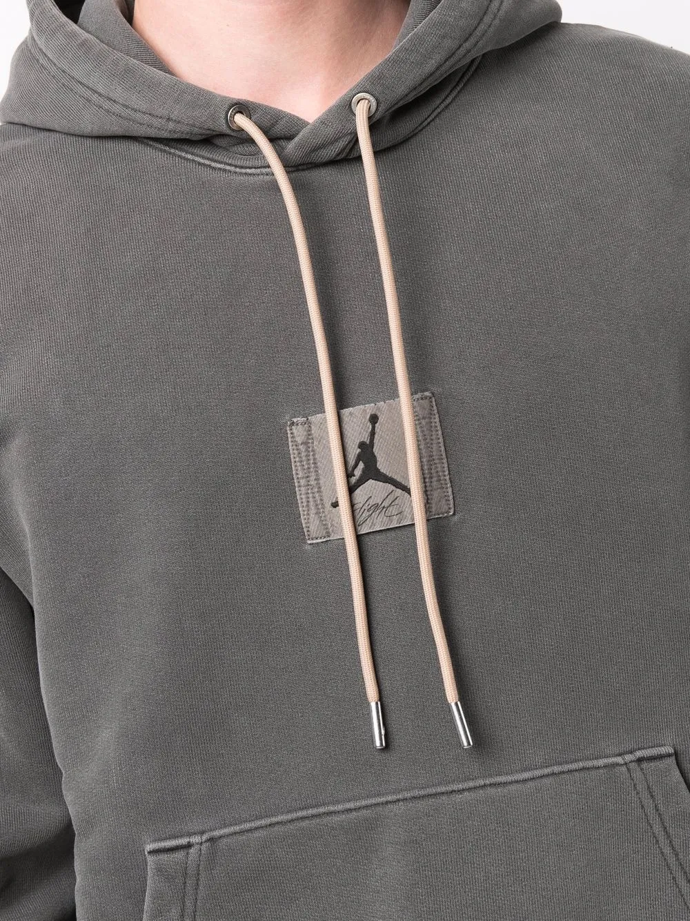 Jordan Hoodie met logopatch Zwart