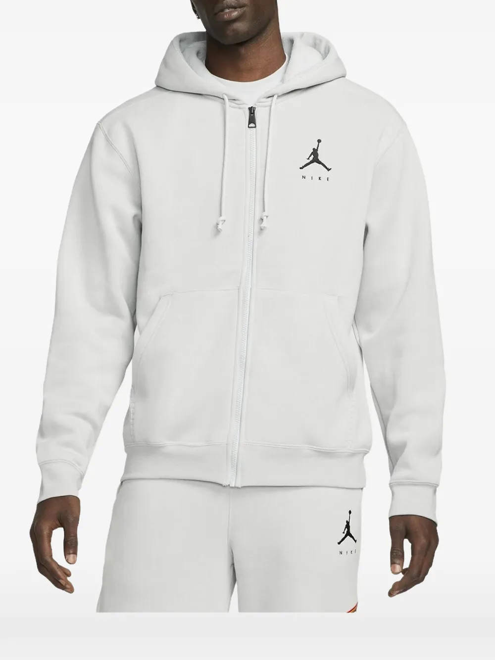 Jordan Jumpman zip-up hoodie - Grigio