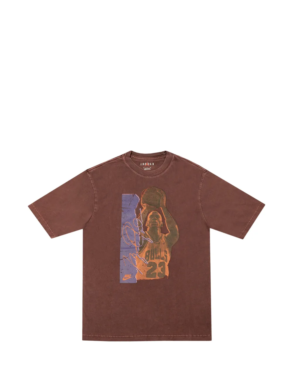 Jordan Flight Heritage 85 T-shirt - Marrone