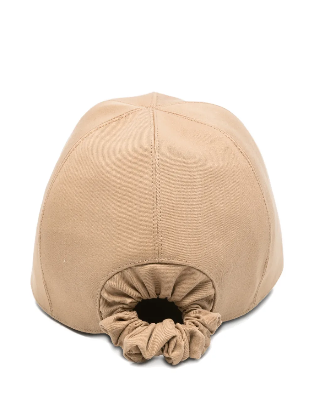  Yvmin Hair-tie Logo-applique Baseball Cap - Neutrals 