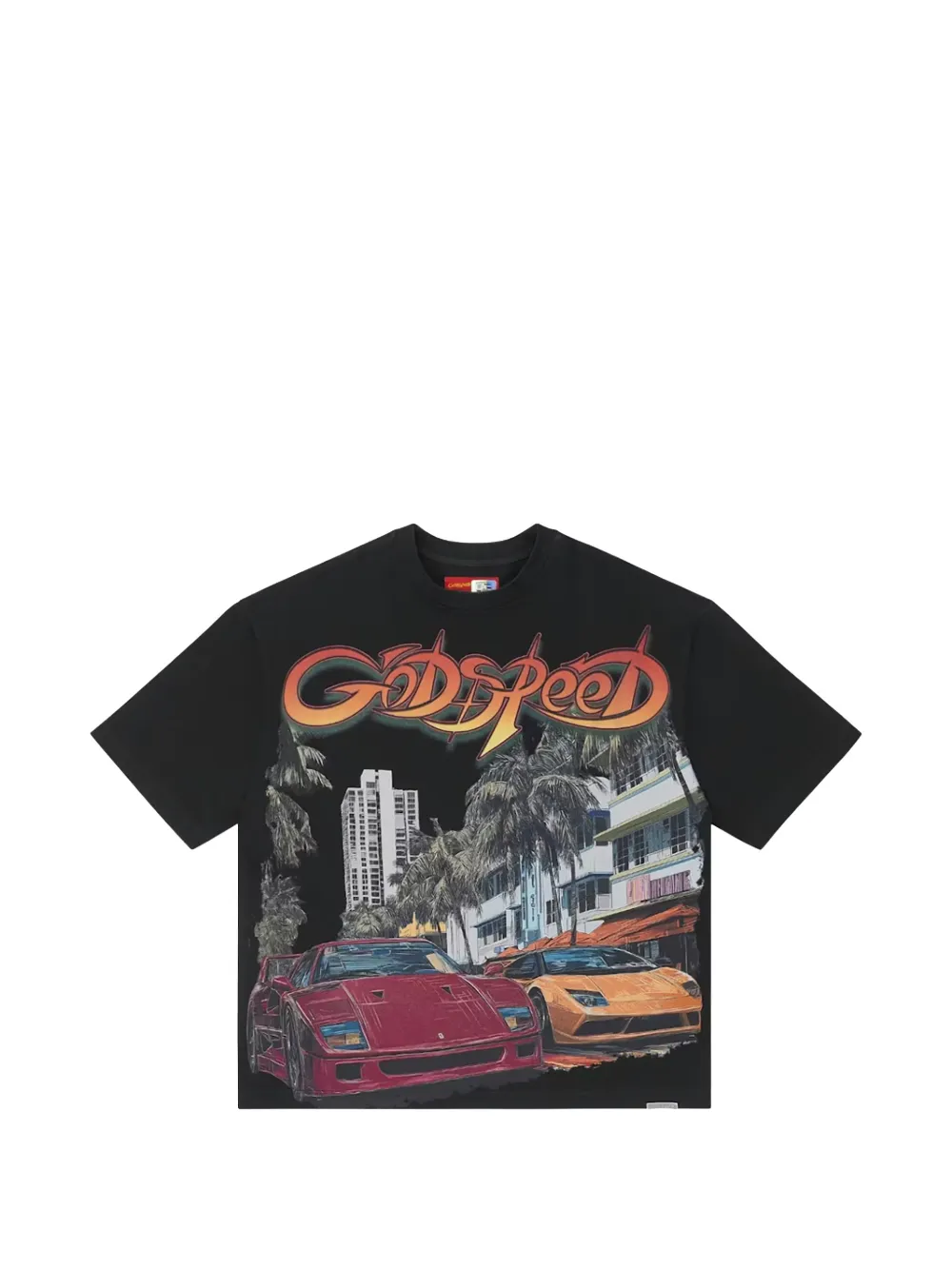 GODSPEED South Beach Drive T-shirt - Nero