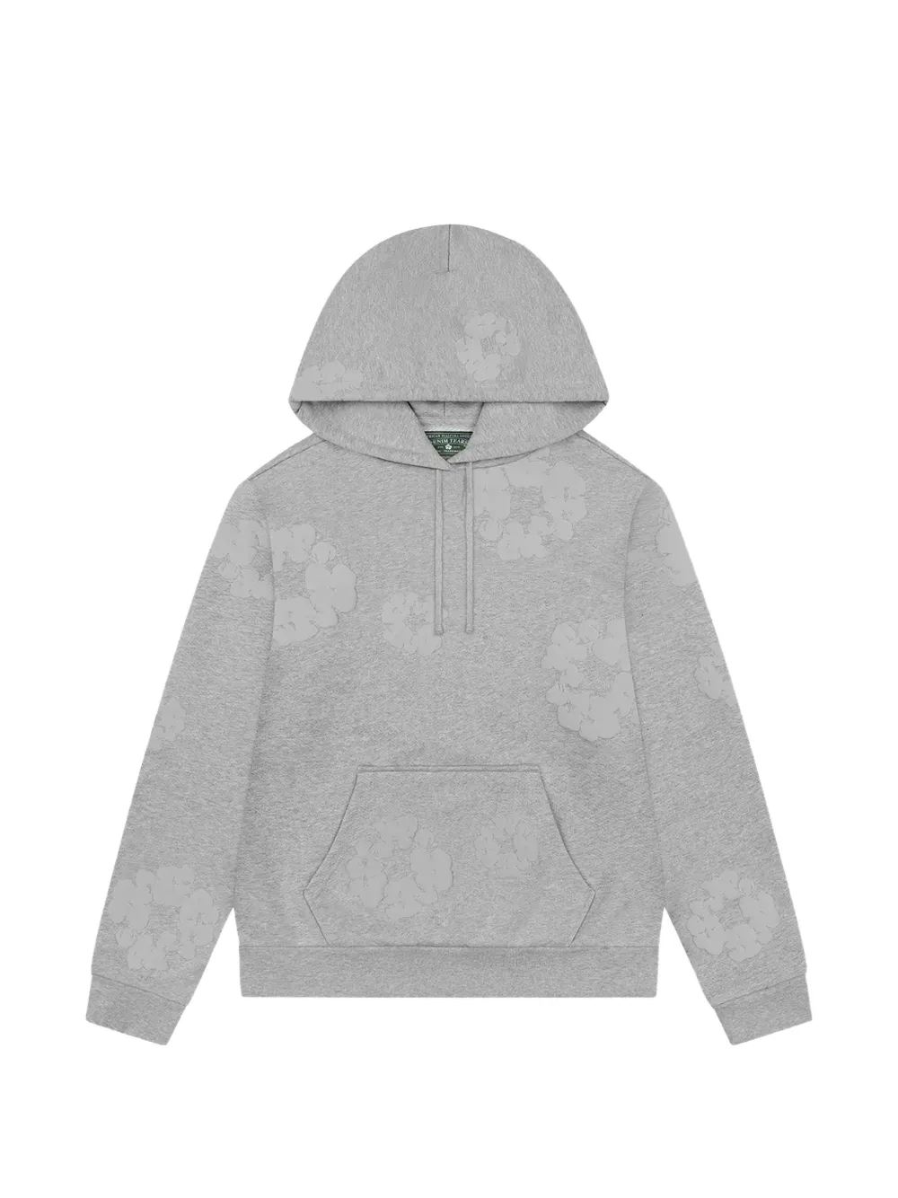Denim Tears Wreath cotton hoodie - Grigio
