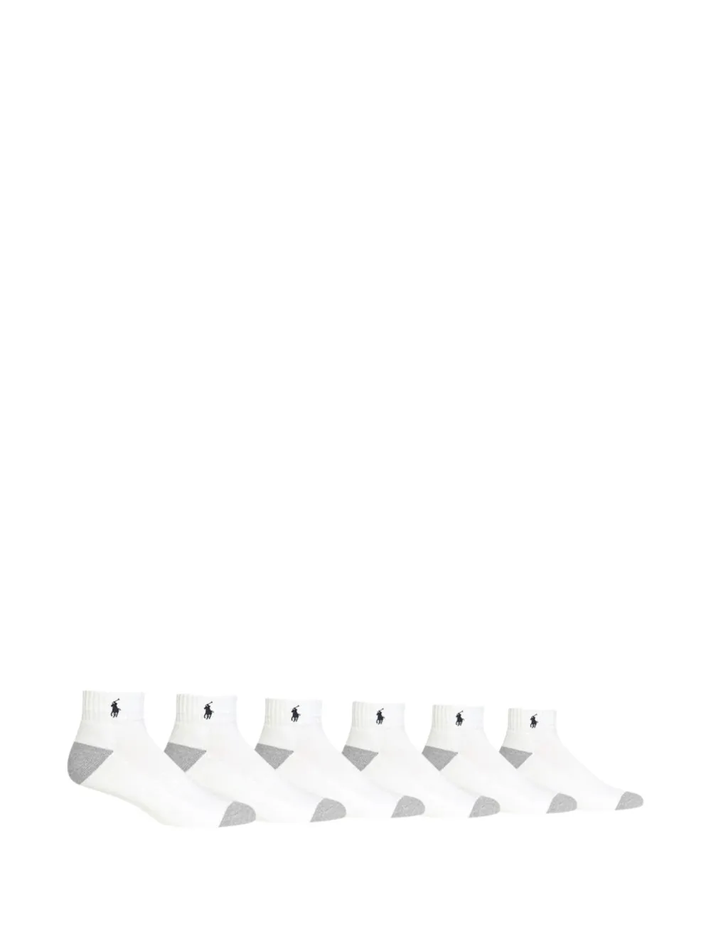 Polo Ralph Lauren Polo Pony socks (pack of six) - Bianco