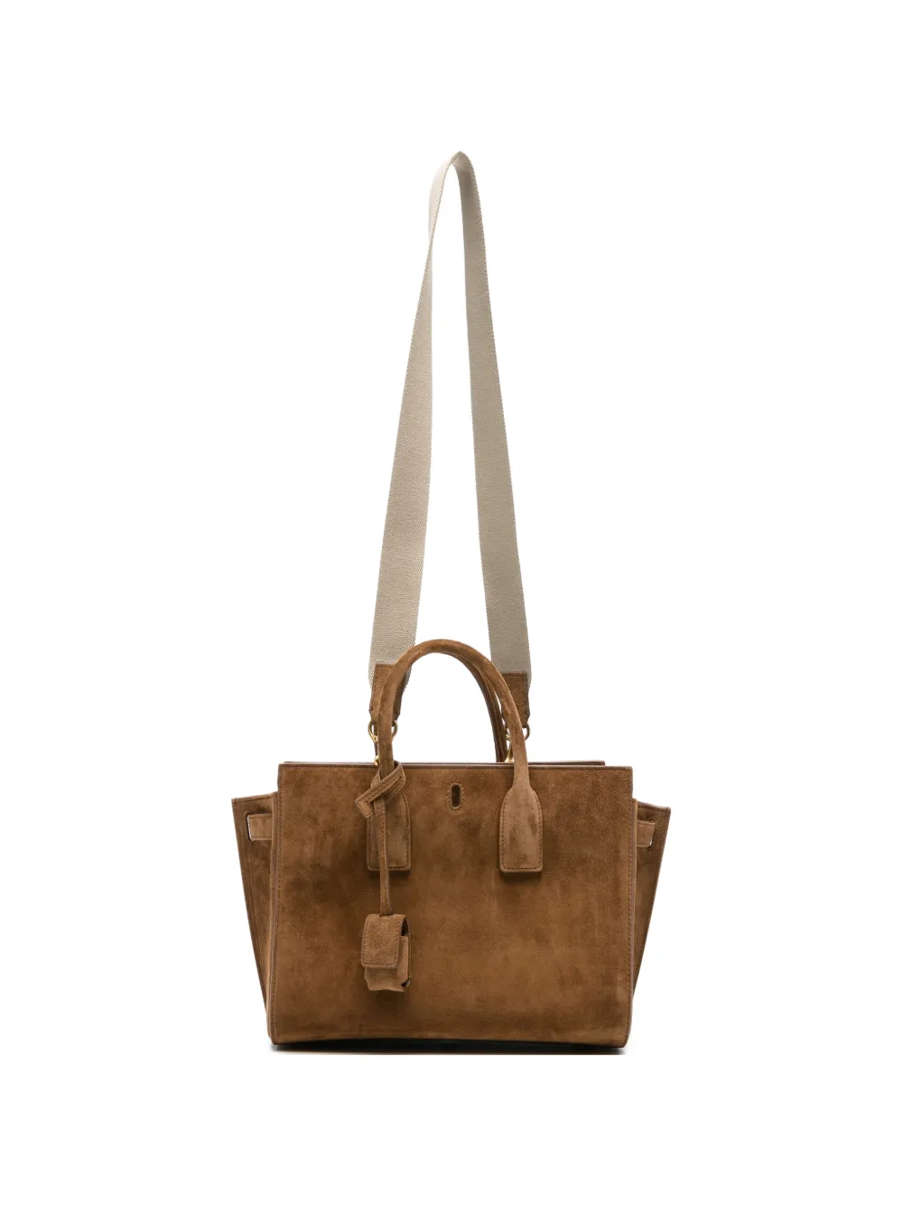 Saint Laurent small Sac De Jour tote bag - Brown