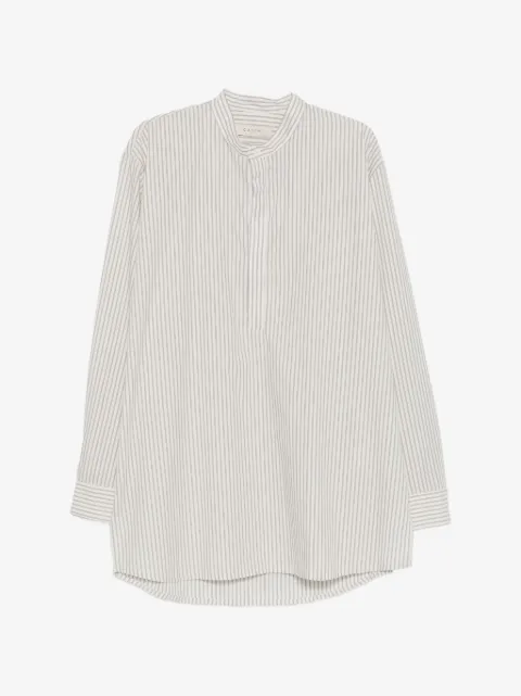 Qasimi striped shirt