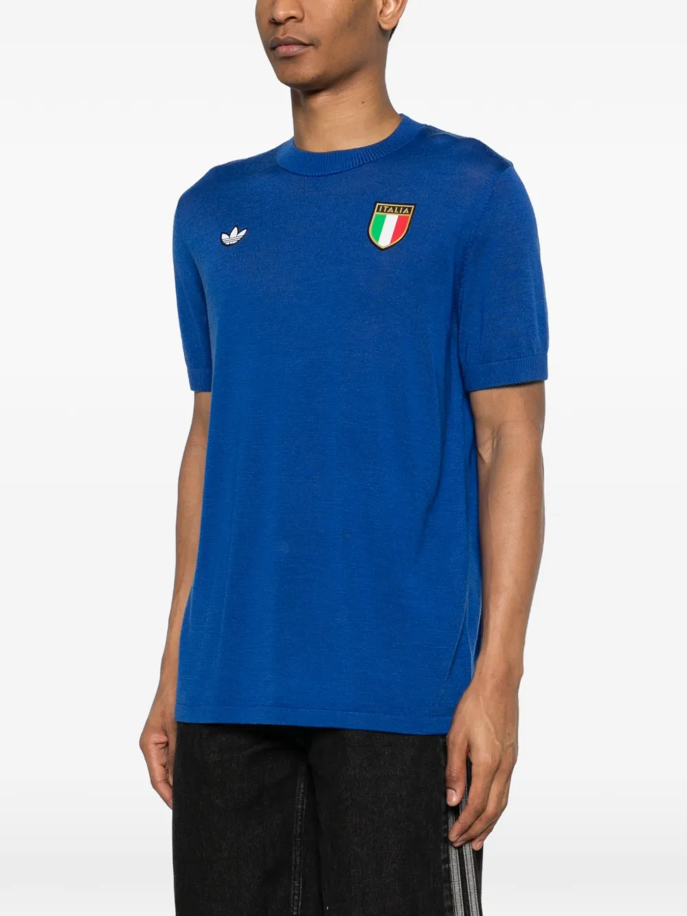adidas Italy 70s jersey Blauw