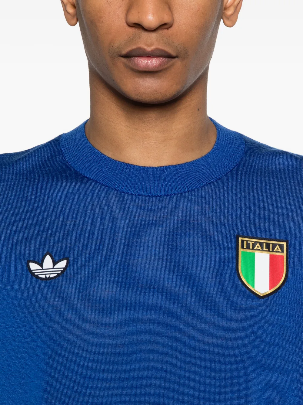 adidas Italy 70s jersey Blauw