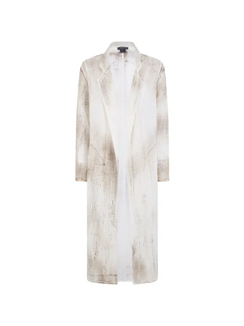 Avant Toi notch-lapel coat