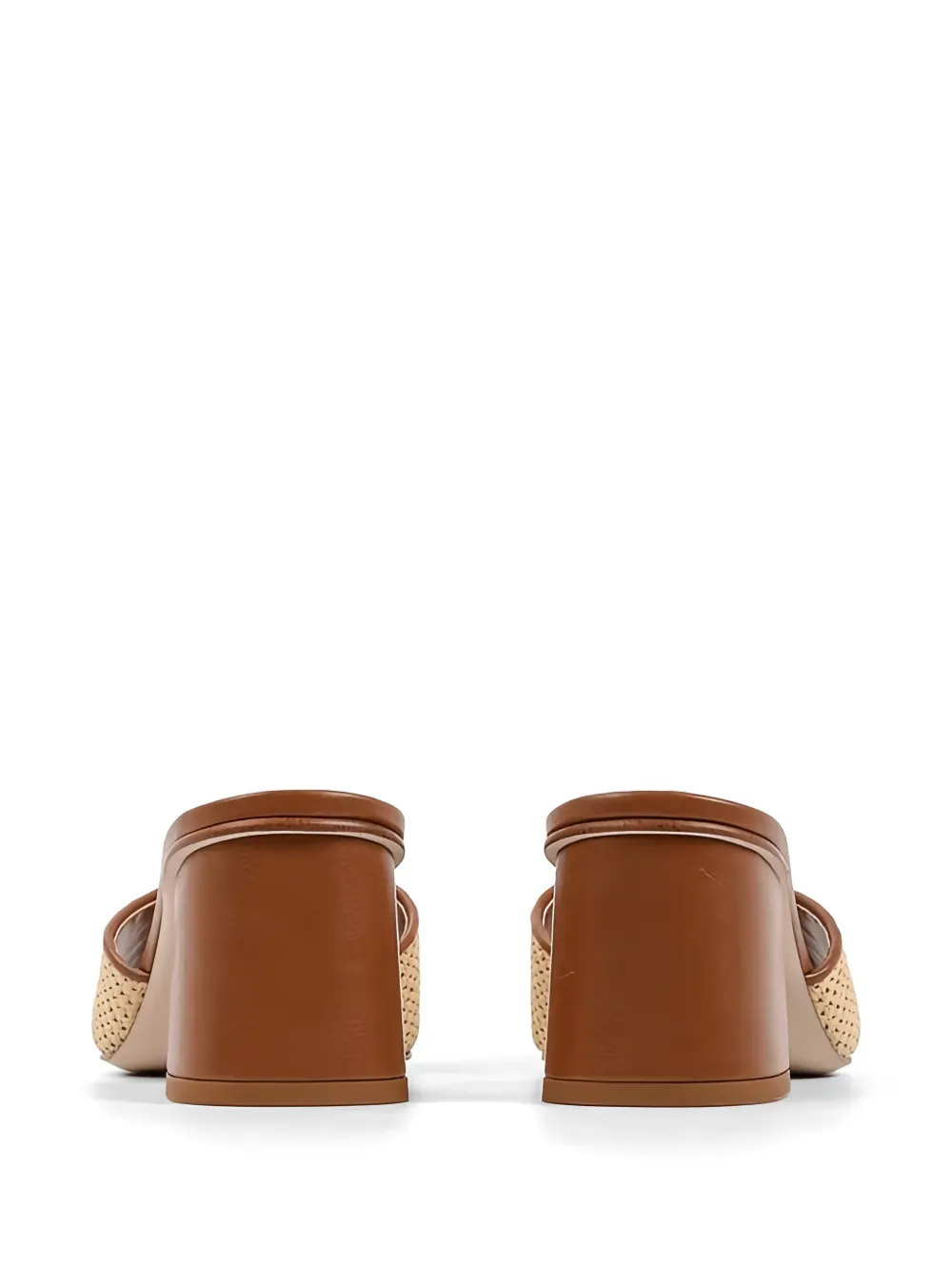 Karl Lagerfeld Plaza II Signia raffia sandalen Beige