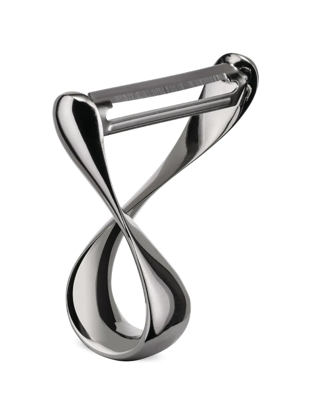 Alessi stainless steel peeler - Argento