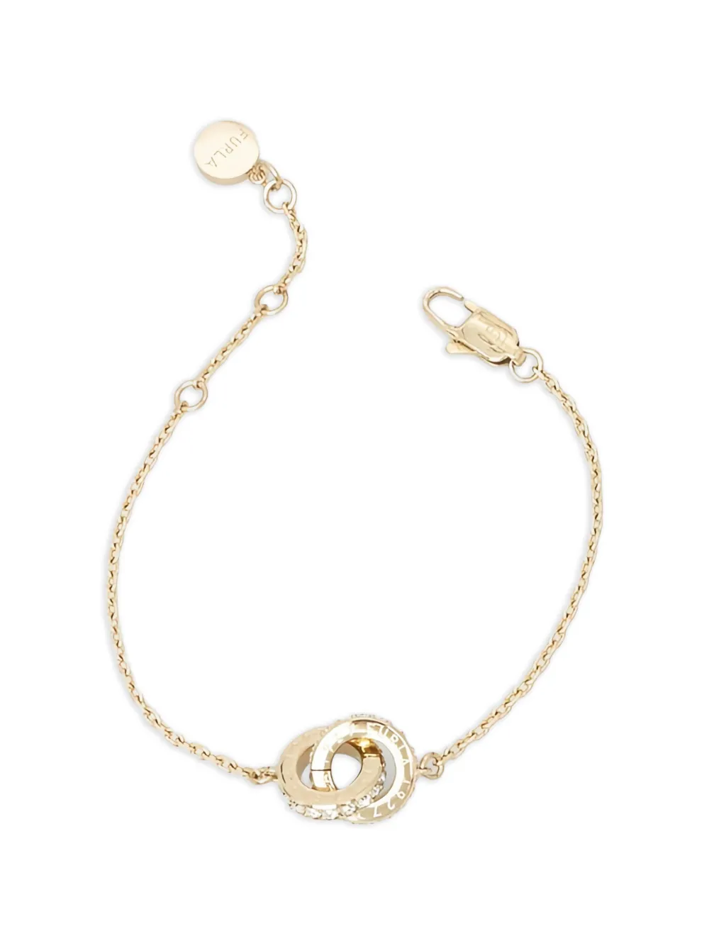 Furla intertwined-charm bracelet - Oro