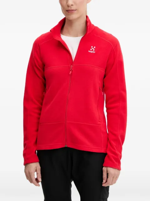 Haglöfs logo-print zip-up jacket