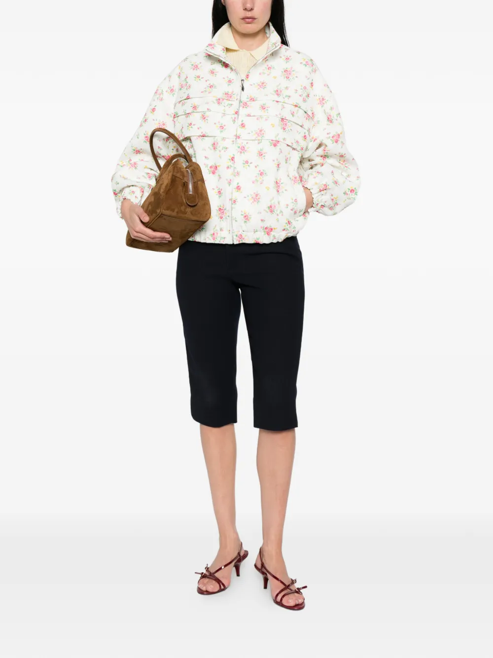  Shushu/tong Floral Jacket - White 