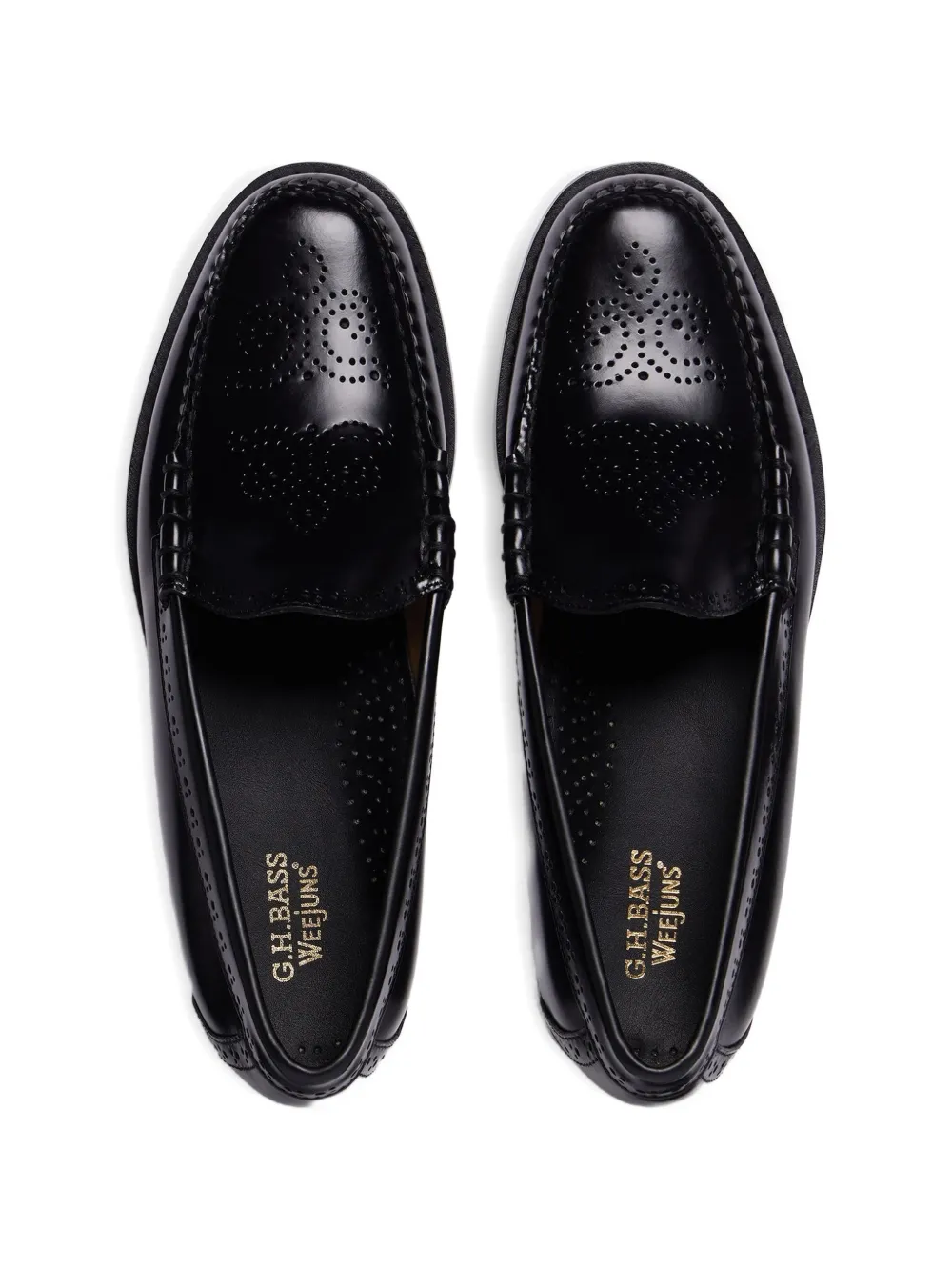 G.H.Bass Weejuns Venetian ローファー | ブラック | FARFETCH JP