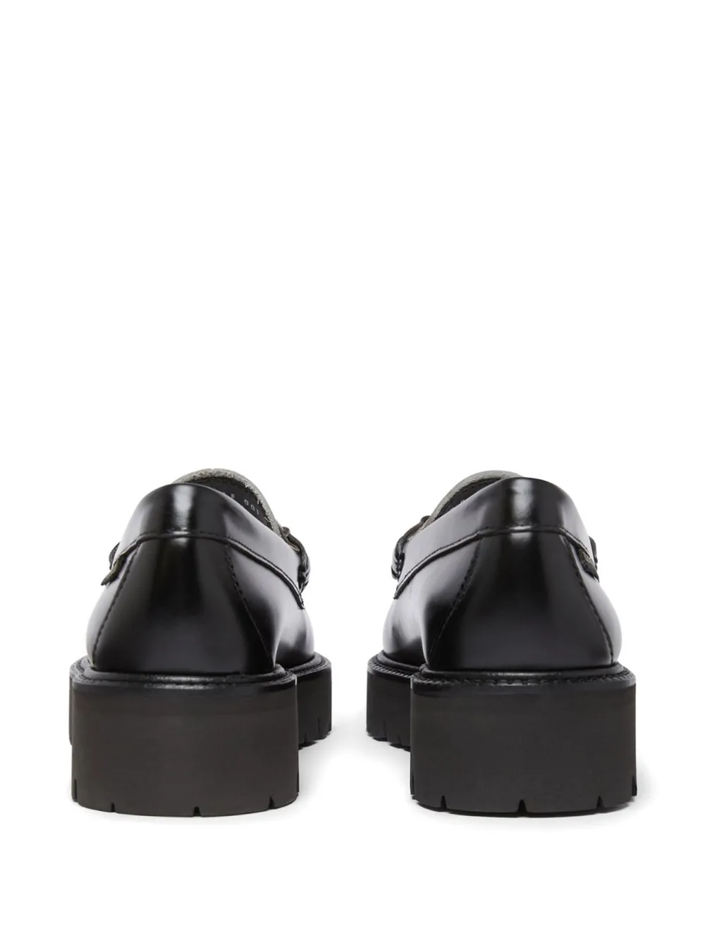 G.H.Bass Weejuns Super penny loafers met chunky zool Zwart