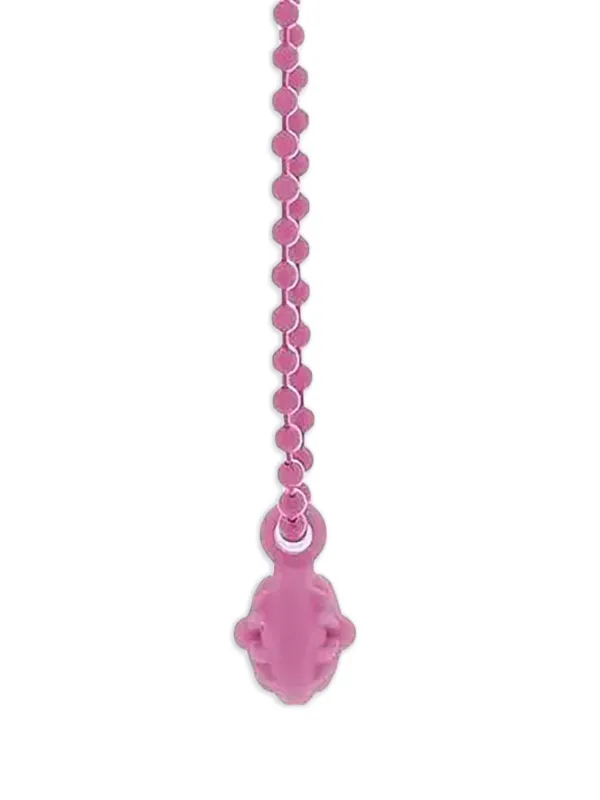 ミ*ク様 CHROME HEARTS CROSSBALL CHARM Chrome Hearts Crossball Charm Necklace | Pink | FARFETCH JO