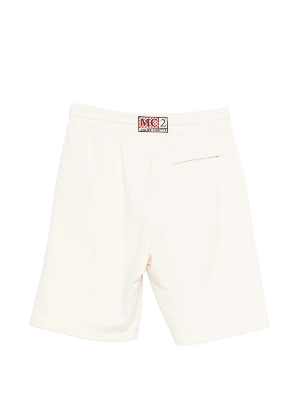 MC2 Saint Barth Shorts met trekkoord Beige