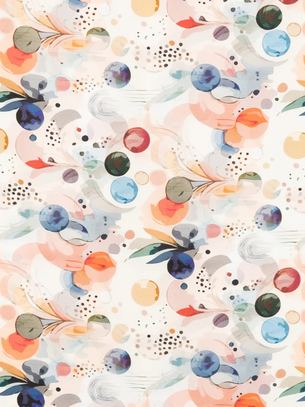  D'aniello Patterned Border Scarf - White 