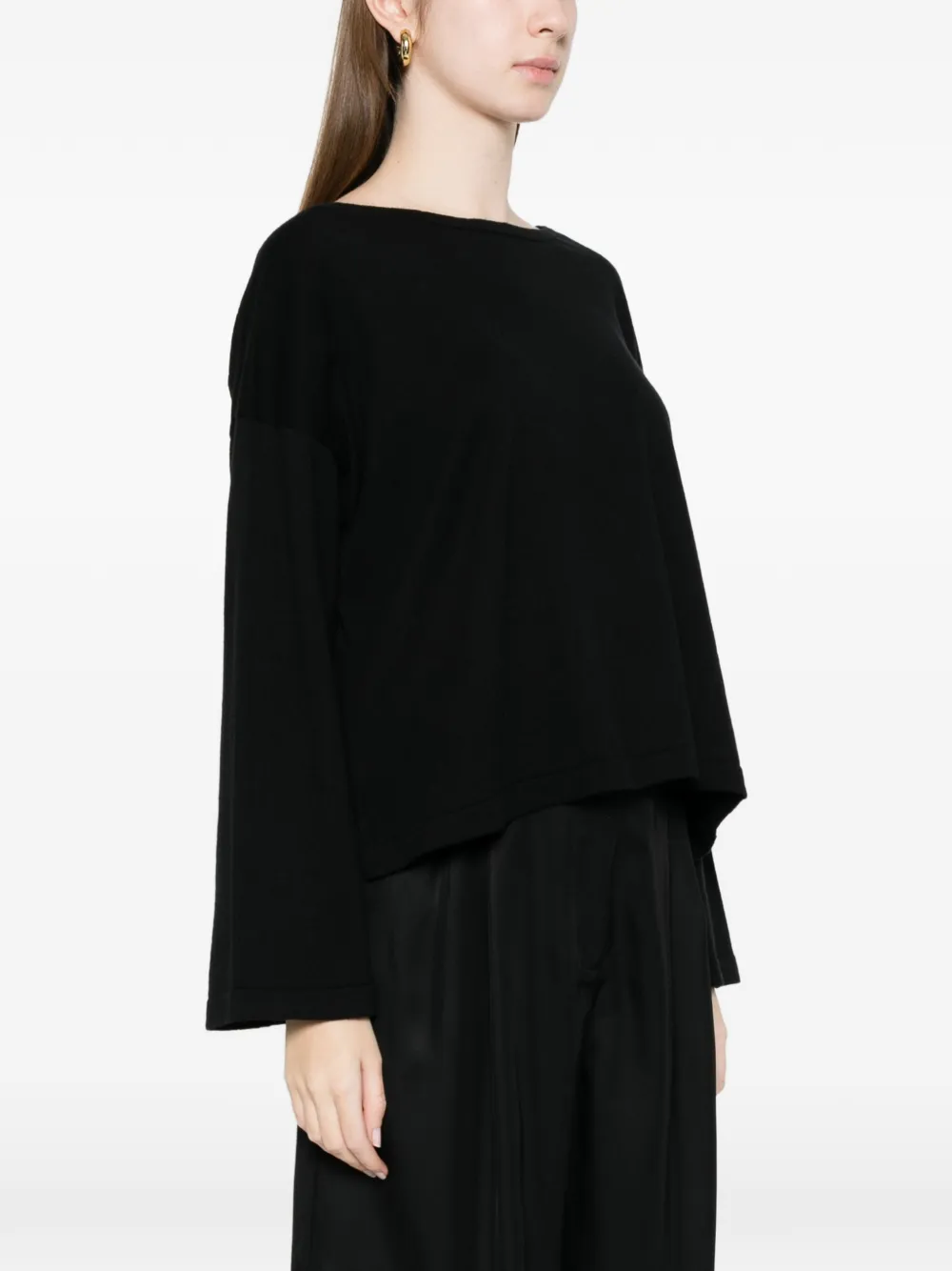  C.t.plage Layered Sweater - Black 