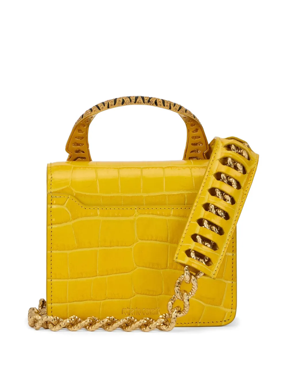 Roberto Cavalli Roar kleine schoudertas Groen