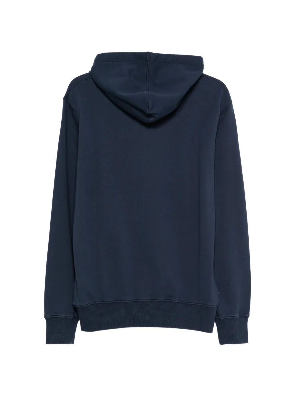 MC2 Saint Barth Hoodie met borduurwerk en trekkoord Blauw