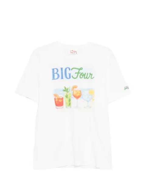 MC2 Saint Barth playera con estampado de coctel