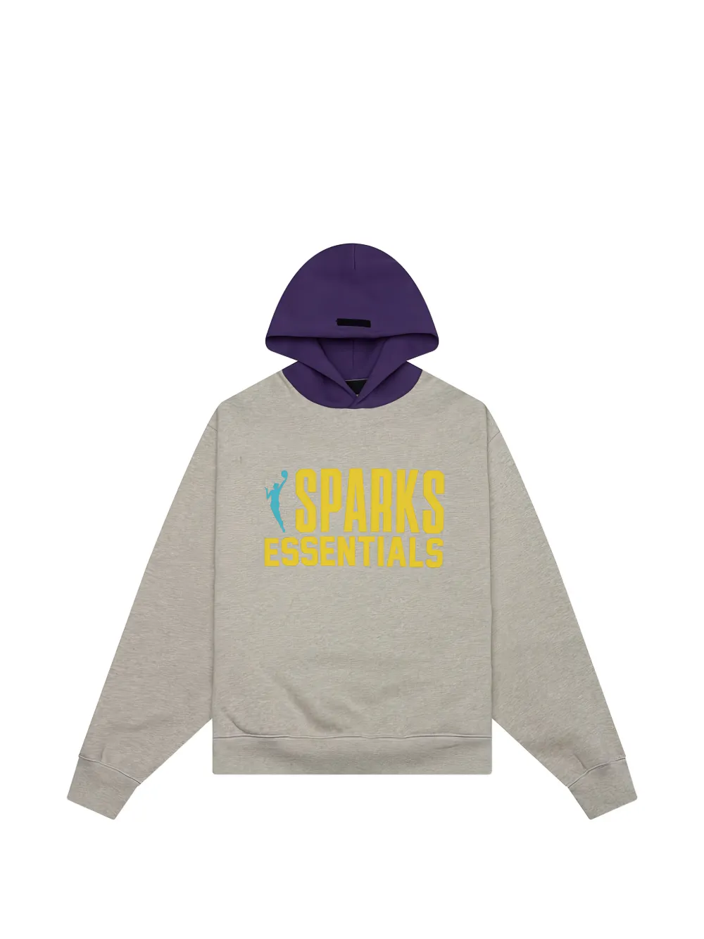 FEAR OF GOD ESSENTIALS x NBA Women's Sparks Classic hooded hoodie - Grigio