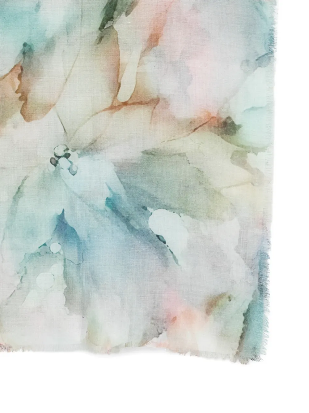  D'aniello Floral Scarf - Blue 