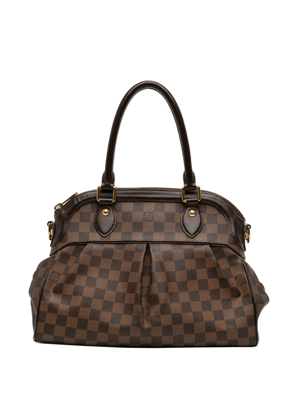 Louis Vuitton Pre-Owned 2008 Damier Ebene Trevi PM satchel - Marrone