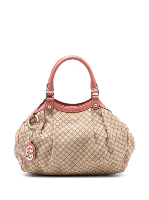 Gucci Pre-Owned 2000-2015 Medium Diamante Canvas Sukey tote bag