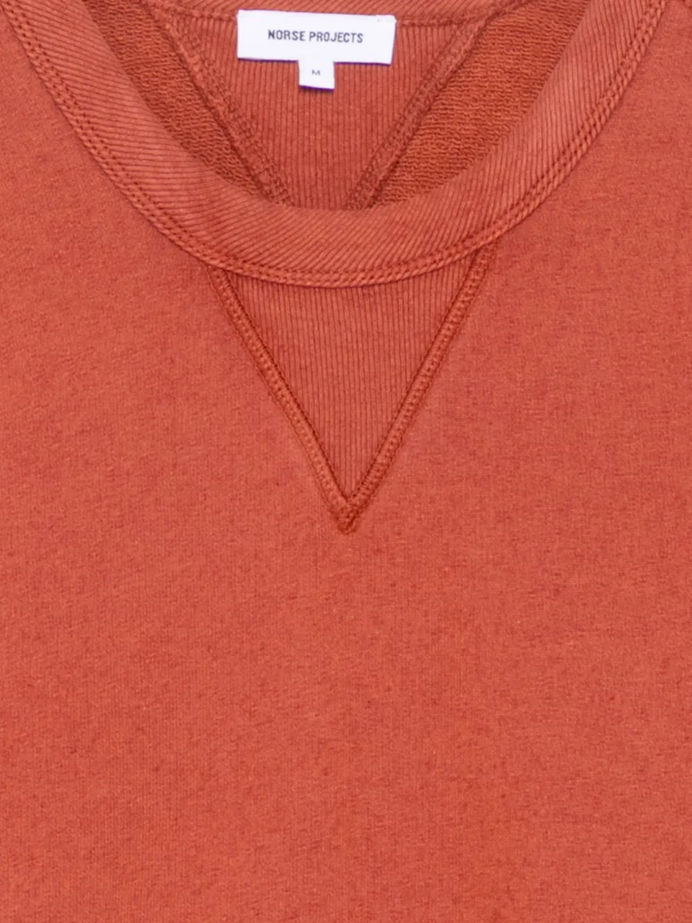  Norse Projects Kulhuse Loopback Sweatshirt - Orange 